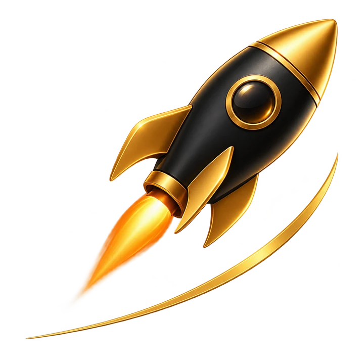 Original black-and-gold Crash game illustration